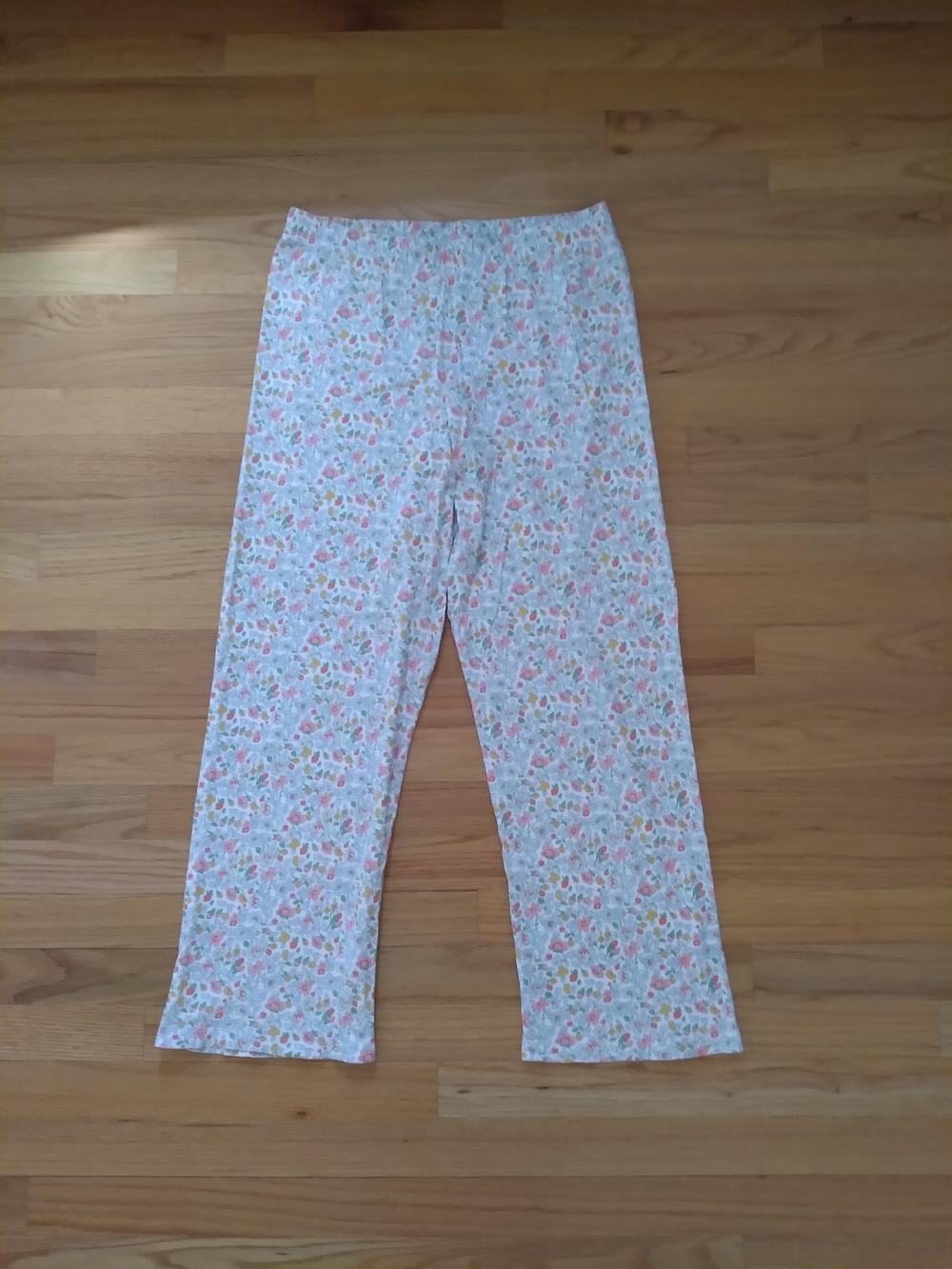 Lake Pajamas Elizabeth Floral Pants Medium